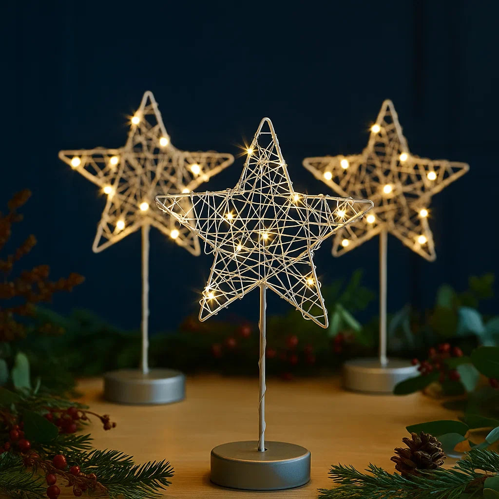 x3 Table Star Silver