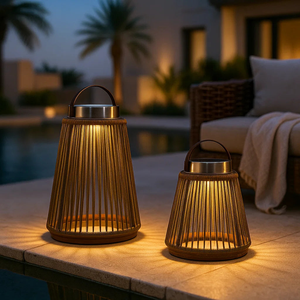 x2 Athena Dark Olive Solar Light Pack