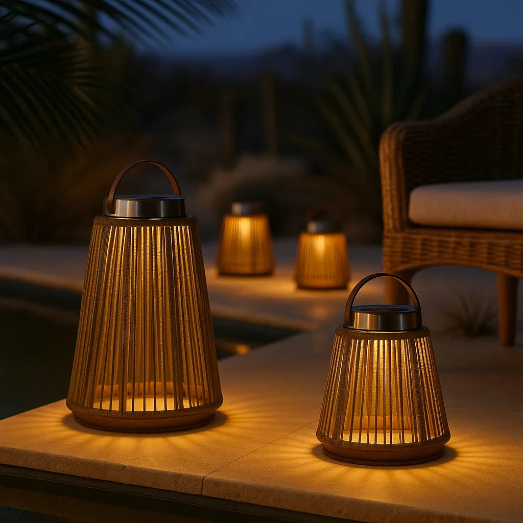 x4 Athena Dark Olive Solar Light Pack