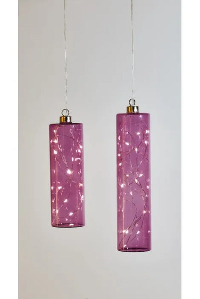x6 Glass Cylinders Lavender