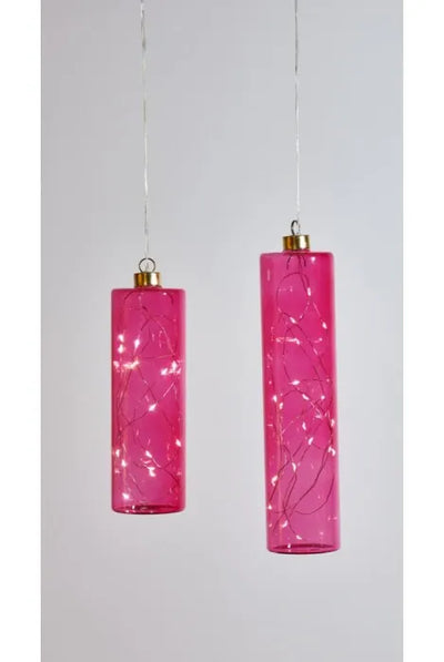 x6 Glass Cylinders Camellia