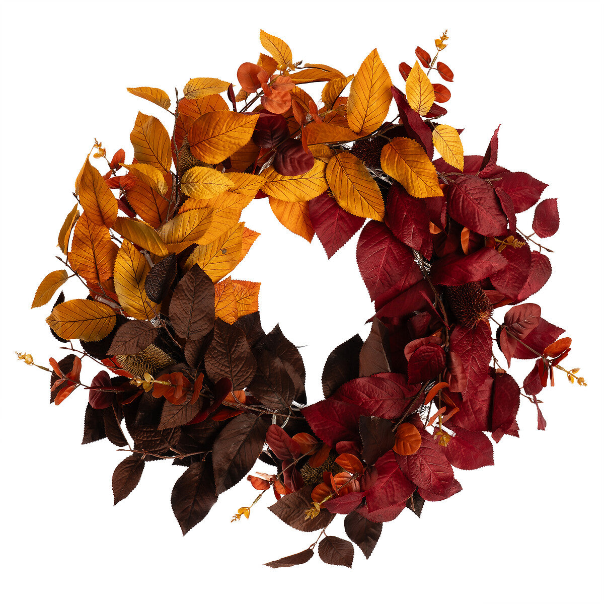 Autumnal Foliage Wreath