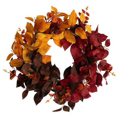 Autumnal Foliage Wreath