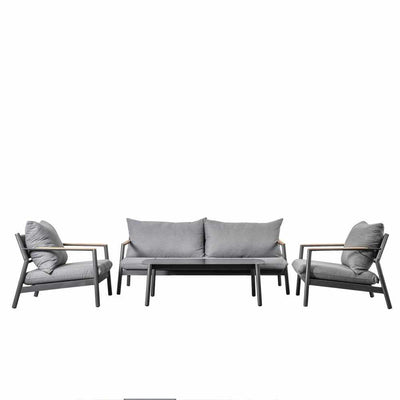 Fairfield Lounge Set Charcoal
