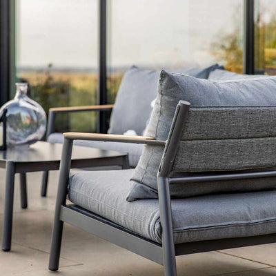 Fairfield Lounge Set Charcoal