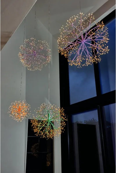 Hanging Dandelion Purple