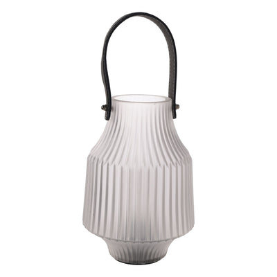 Frosted White Portable Battery Lantern