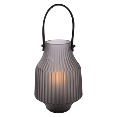 Frosted Grey Portable Battery Lantern