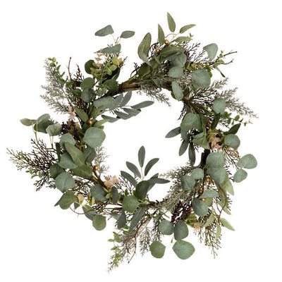 Rustic Eucalyptus Wreath