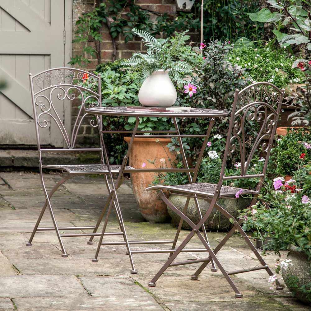 Napa 2 Seater Bistro Set Espresso
