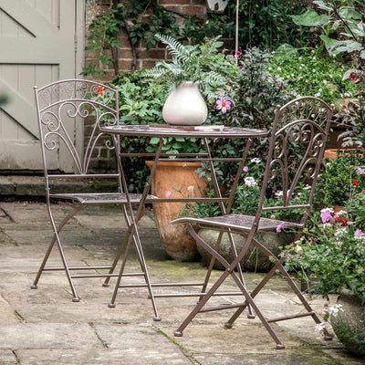 Napa 2 Seater Bistro Set Espresso