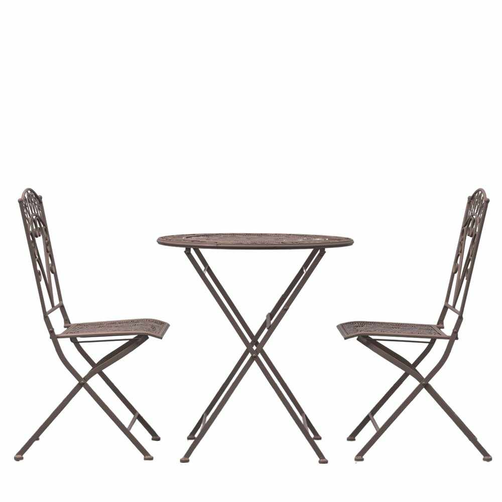 Napa 2 Seater Bistro Set Espresso