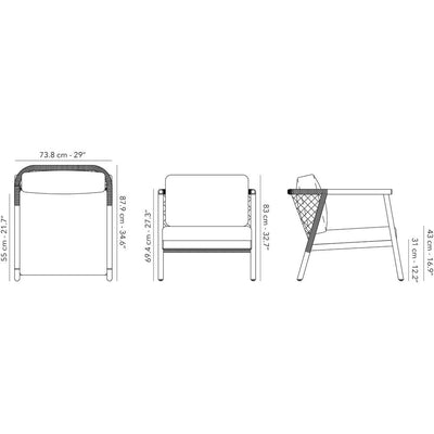 Cobre Teak Lounge Set