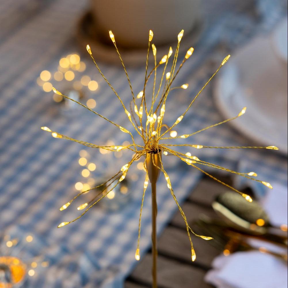x12 Mini Table Starburst Gold
