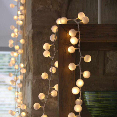 Pom Pom Garland Lights