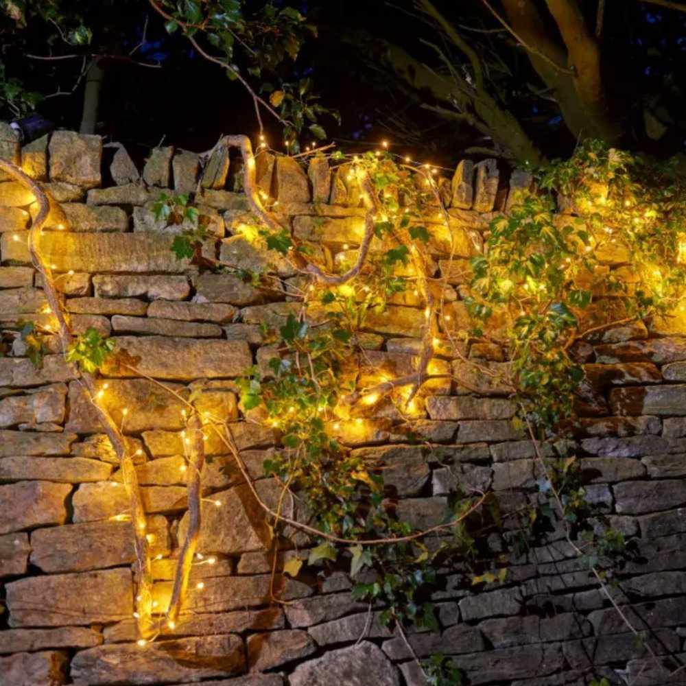 Solar Cluster String Lights - NEST & FLOWERS