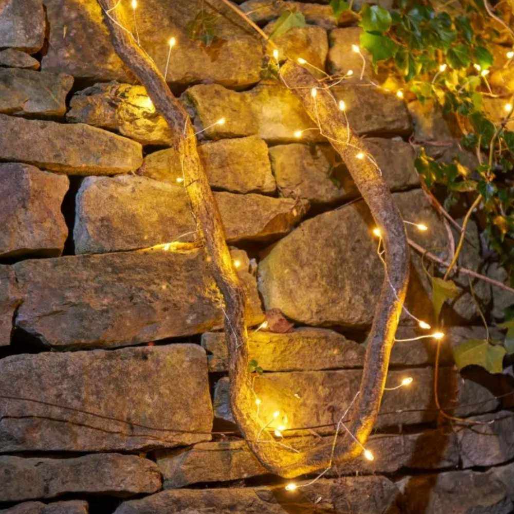 Solar Cluster String Lights - NEST & FLOWERS