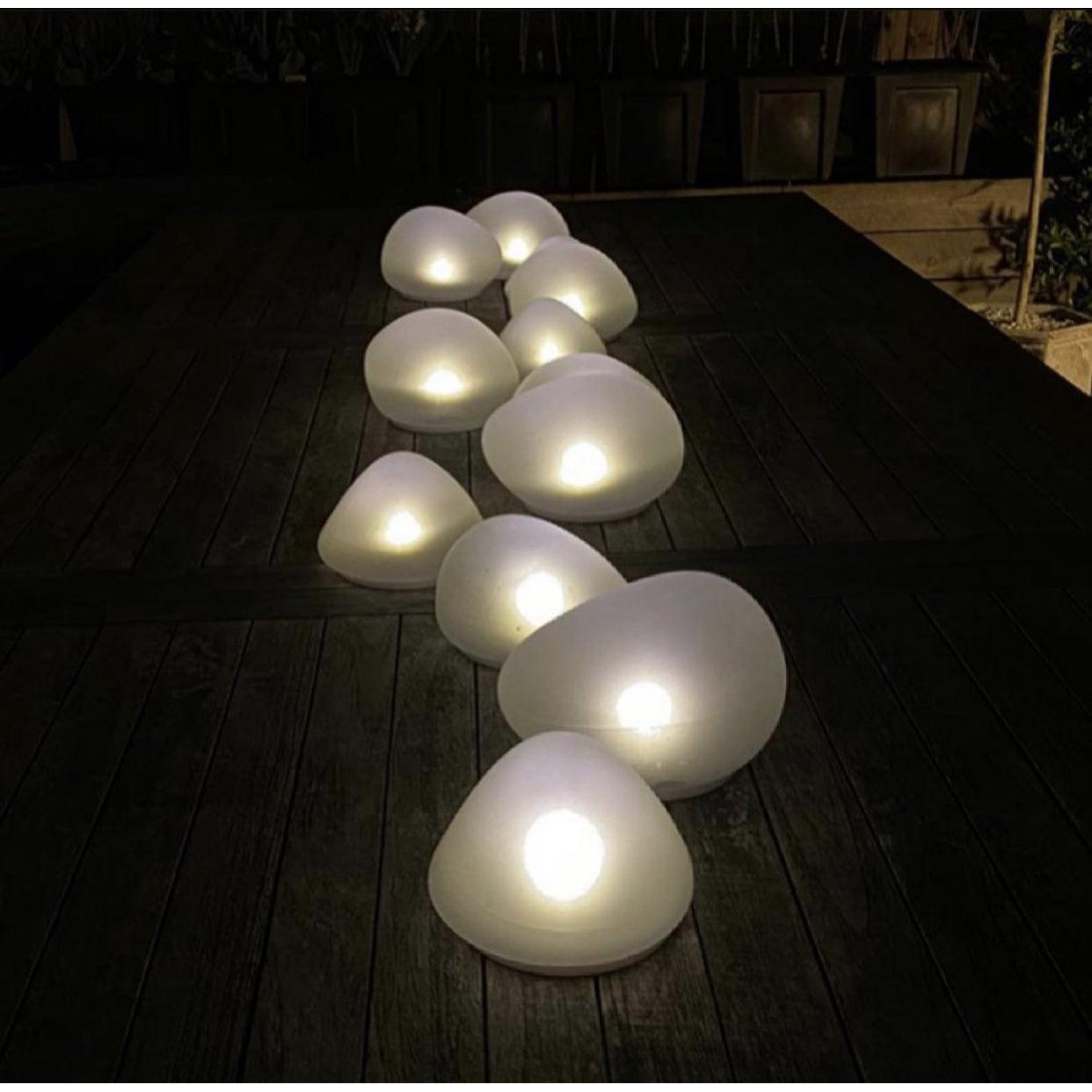 x6 Solar Glass Pebbles