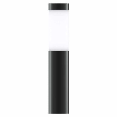 London Solar Post Lights Charcoal