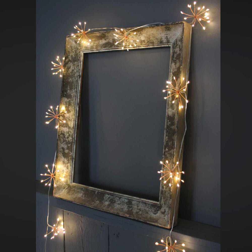 Starburst Garland Lights Copper