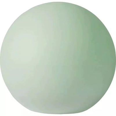 White Ball Outdoor Floor Lamp