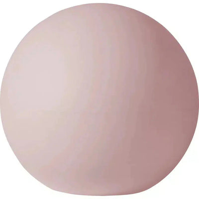 White Ball Outdoor Floor Lamp