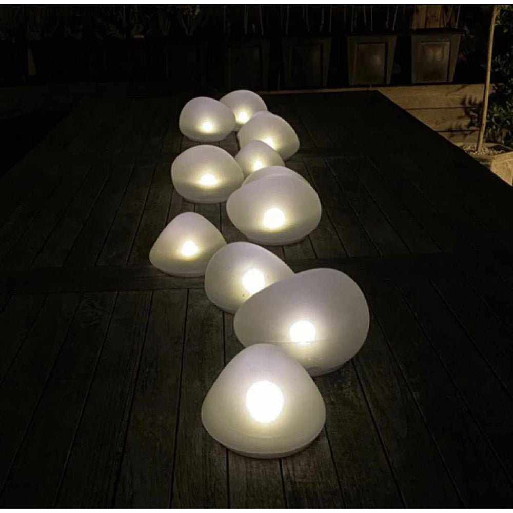 X24 Solar Glass Pebbles