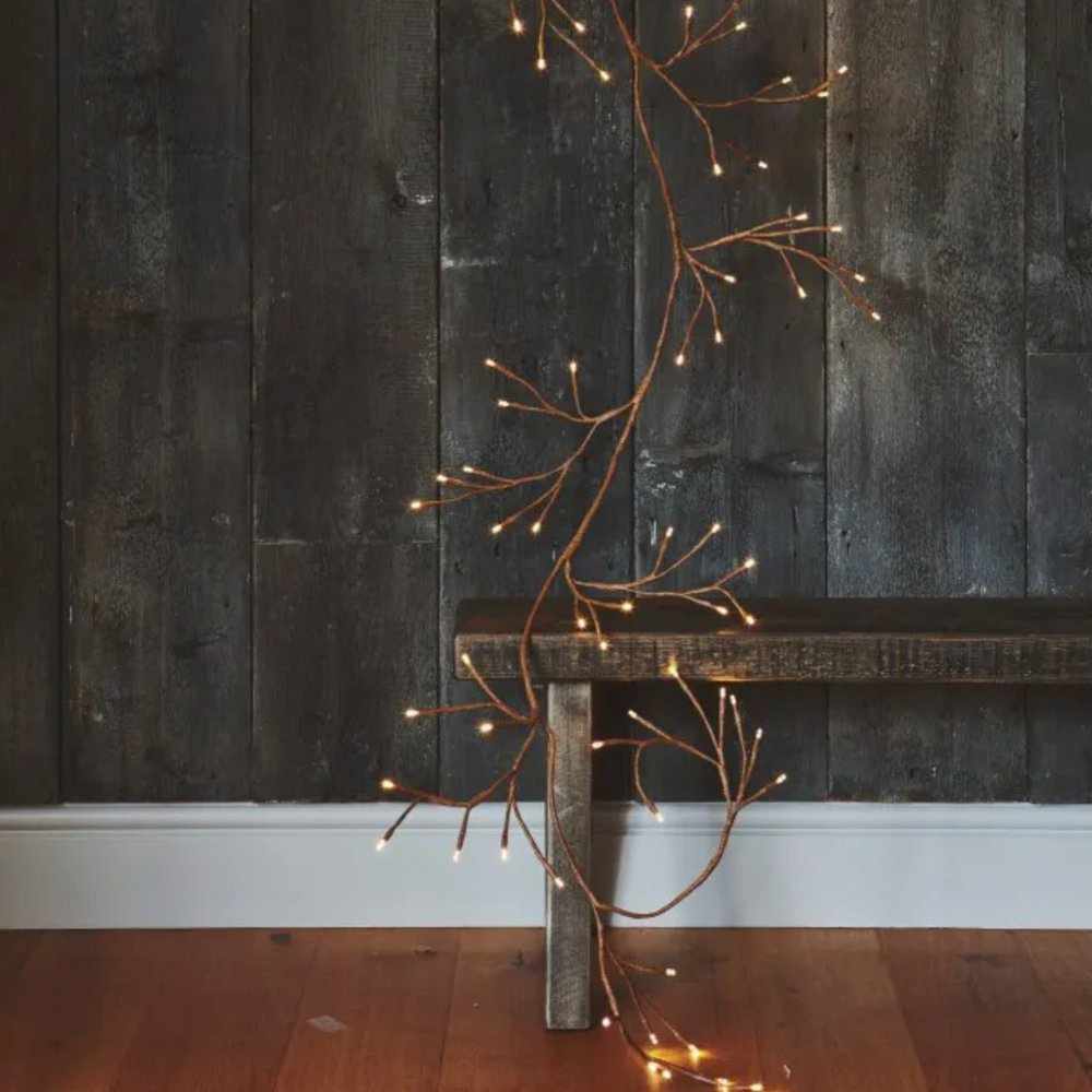 x3 Ivy Branch Lights - NEST & FLOWERS