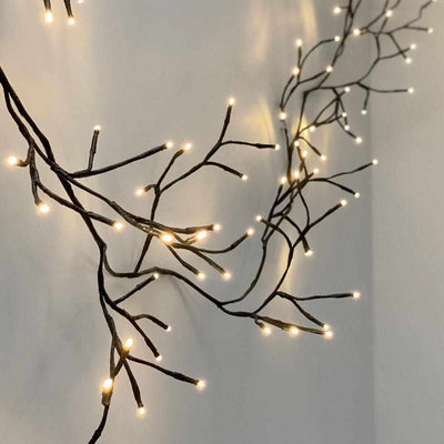 x3 Ivy Branch Lights - NEST & FLOWERS