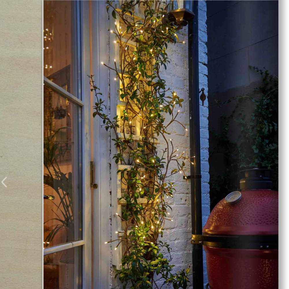x3 Ivy Branch Lights - NEST & FLOWERS