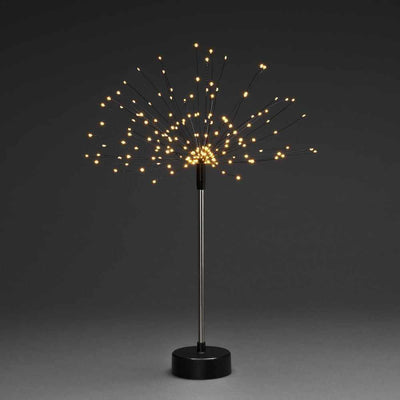 x3 Large Starburst Table Lamps Black - NEST & FLOWERS