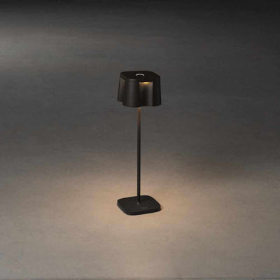 x3 Malibu Re-chargeable Table Lamps Black - NEST & FLOWERS